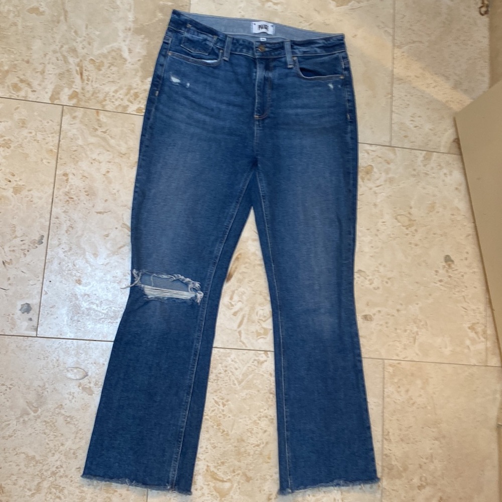 Paige Colette crop flare 29 EUC